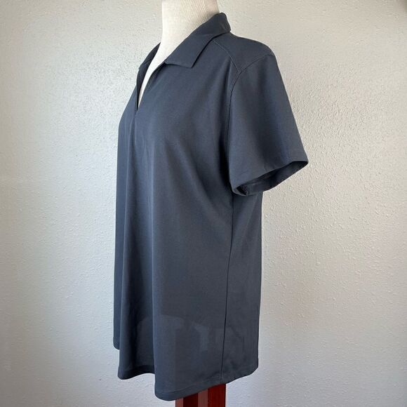 Port Authority Polo Shirts Two for One in Black And White Size XL EUC - Picture 10 of 14